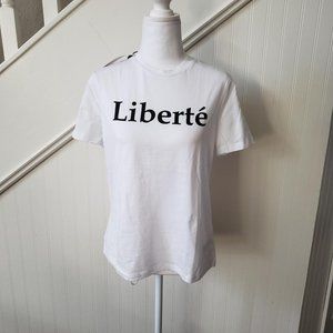 Liberte Slogan Grey Lab Los Angeles (SZ: S) NWT'S